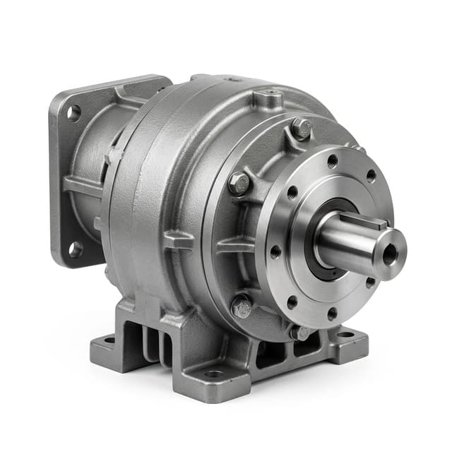 Compact cycloidal gearbox in clean product view
