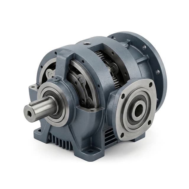 Cycloidal reducer DFM exploded view