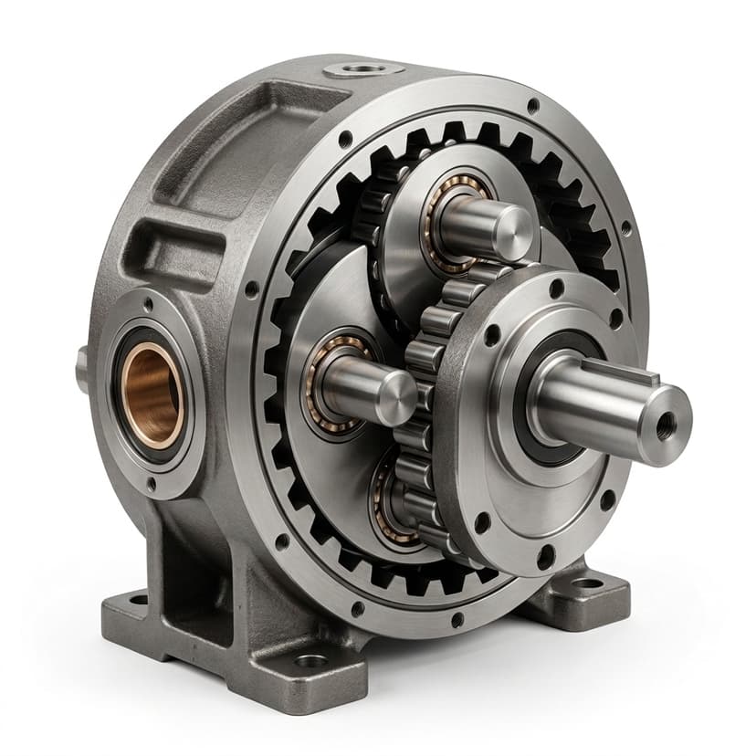 Cycloidal reducer internal components