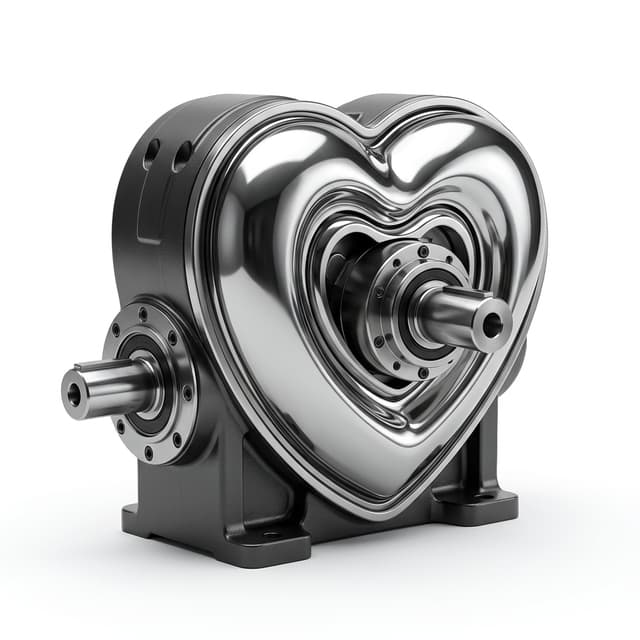 Compact reducer view for low-noise laboratory equipment axes